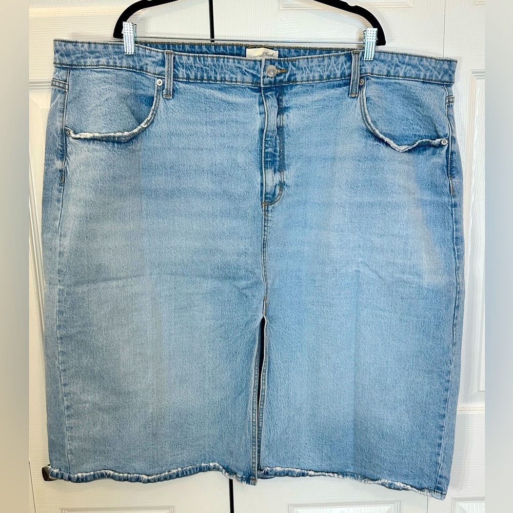 Universal Thread Denim Midi Skirt, size 28 - worn only once!